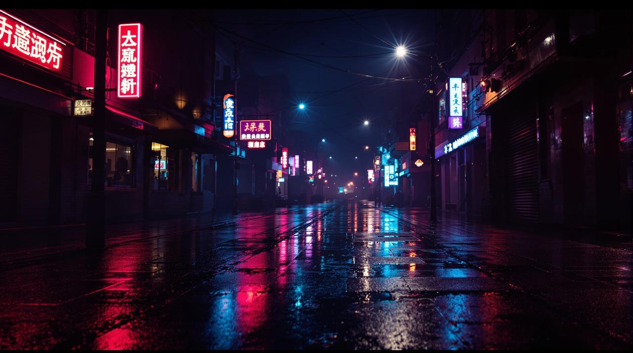 撸撸影视作品《都市夜行》高清海报